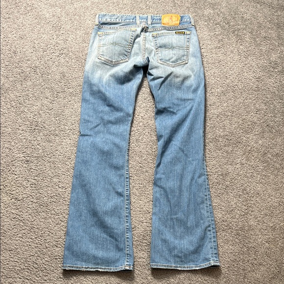 Lucky Brand Jeans - Lil Maggie Light Wash Low Rise Flare - 4/27 - Picture 3 of 11